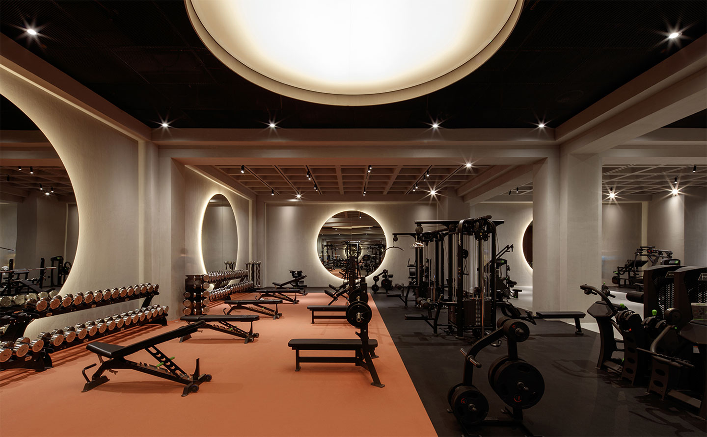 健身房布局設計說明，使用布局技術改善客戶體驗