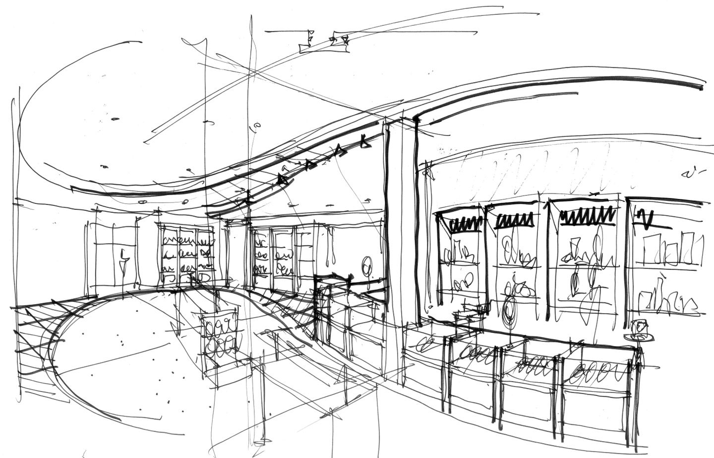 如何設計環保零售店和深化設計圖紙