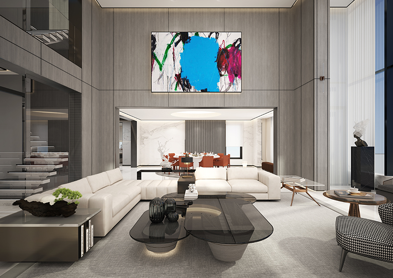 北京順義三層高端別墅室內設計案例方案說明「圖文」