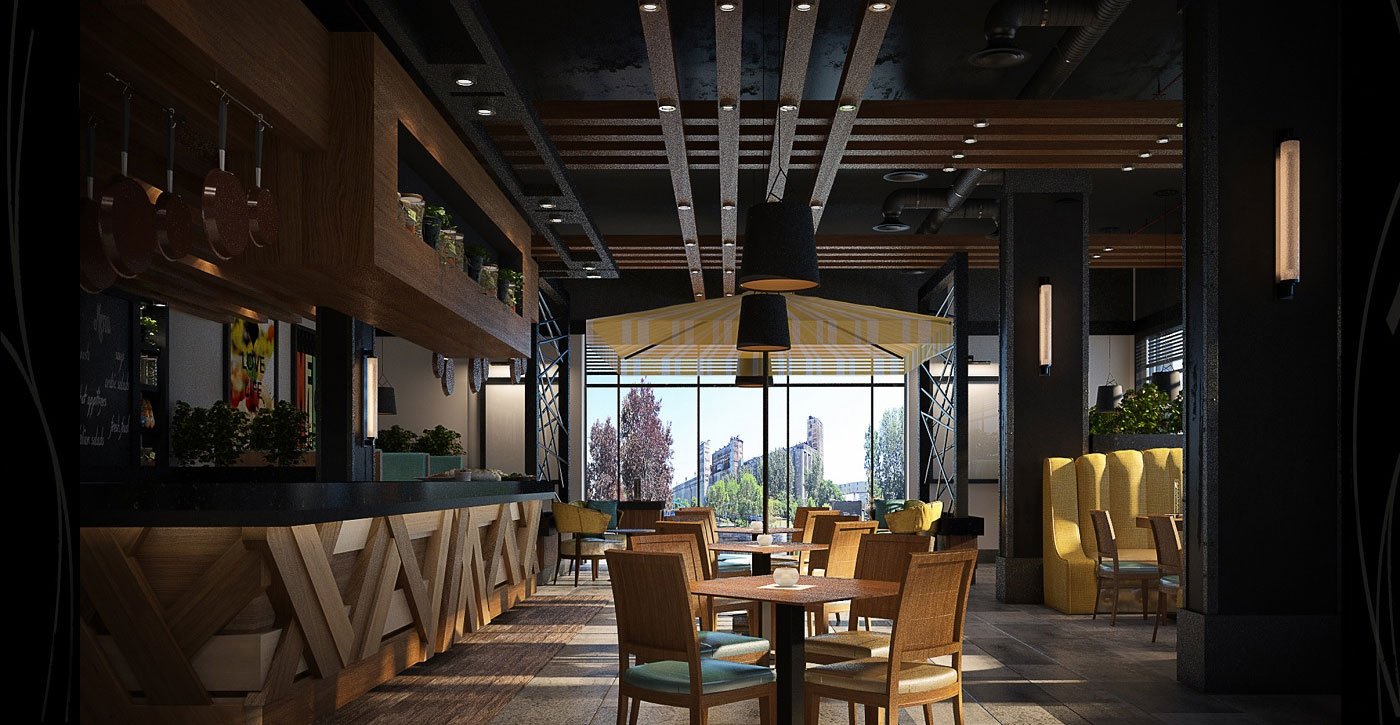 小咖啡館設計必須考慮人與環境的融洽