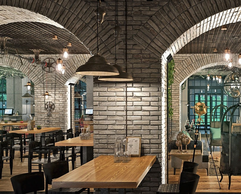 商業餐飲空間設計中的5種天然裝飾材料