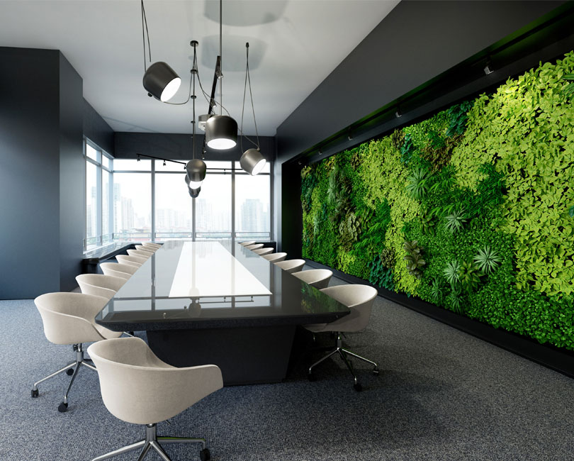 辦公室工作噪音的室內(nèi)設(shè)計(jì)解決方案