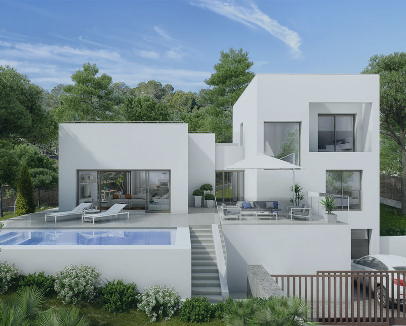 自建農村別墅設計的豪華家居