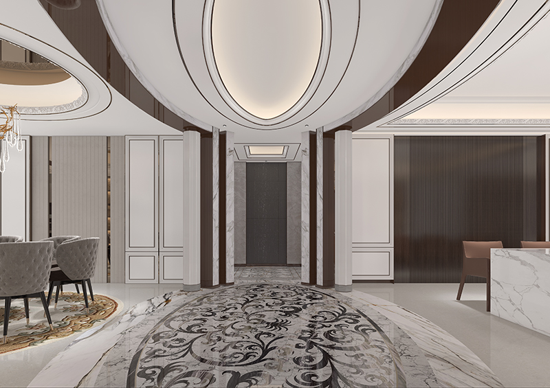 恒力遼寧大連維多利亞樣板間室內設計效果圖「多圖」